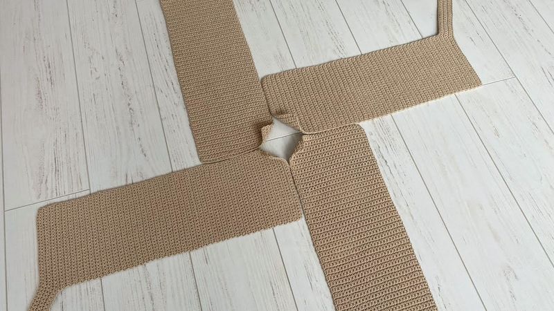 ☀️❗ GRANDE BORSA DA SPIAGGIA ALL'UNCINETTO! UNCINETTO-REDDITIZIO ED ELEGANTE!