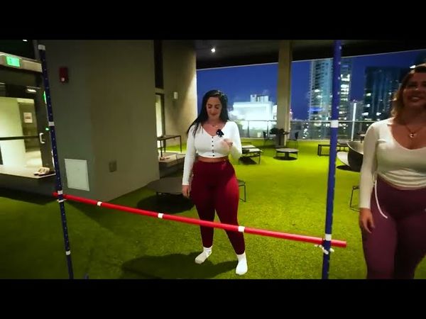 We Did Twister, Limbo & Pong… The Loser Jumped in the Pool!