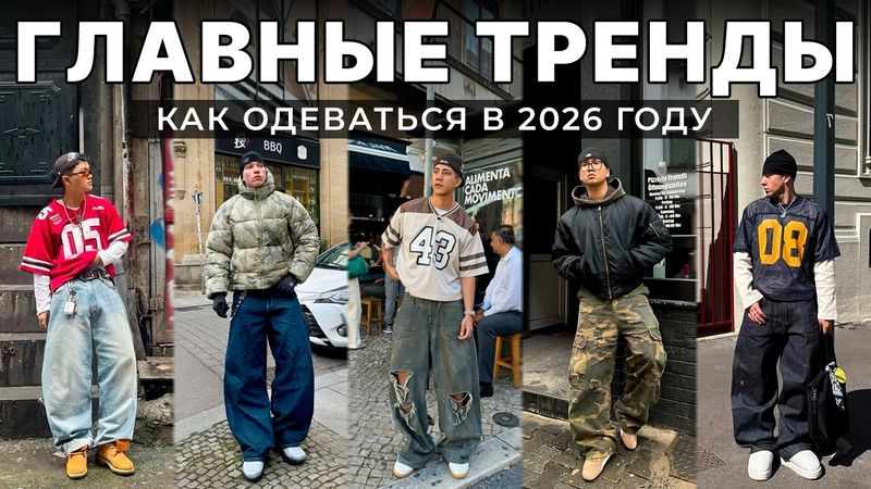 ГЛАВНЫЙ СТИЛЬ В ОДЕЖДЕ НА 2026 ГОД