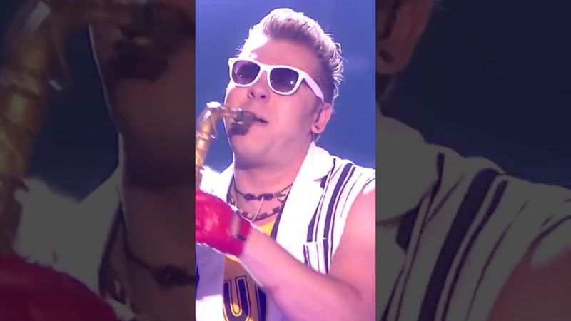 EPIC! SAX! GUY! 🎷🇲🇩 #Eurovision #Shorts