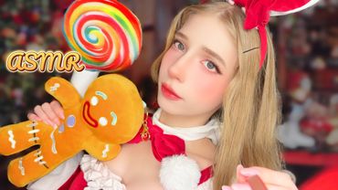 ASMR Christmas Relax🥰🌟 Blowing away dust, masks, patches, massage🎄🎁