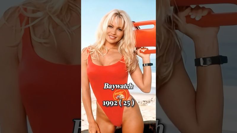 Pamela Anderson through the years