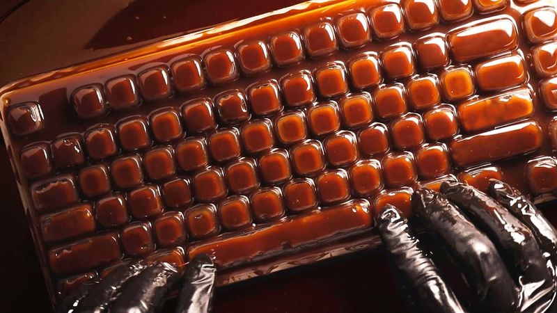 ASMR | Keine KI. Nur echte Tastaturgeräusche mit Schokosirup 🍫