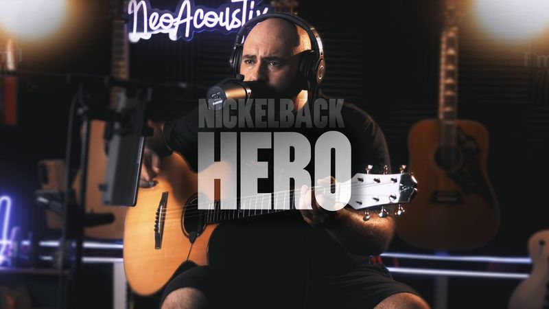 Nickelback - Hero Acoustic Guitar Cover