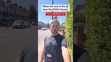 How to pronounce " a bottle of water" in British accent #educationalvideo #englishgrammar