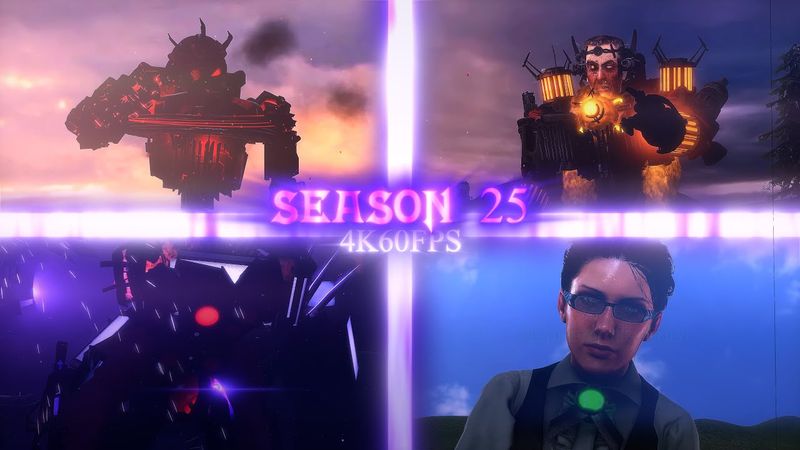 Skibidi Toilet Season 25 Extra Scenes 4K60FPS