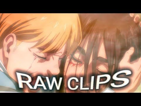 Eren And Armin Clips For Editing (attack on titan last ep)#attackontitan#twixtor#anime