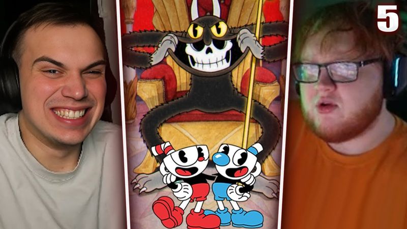ГЛЕБ и ХЕЛИН ИГРАЮТ в Cuphead #5 ФИНАЛ (2 дня) / ДЬЯВОЛ | Sasavot