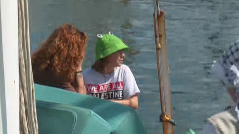 New Gaza-bound aid flotilla leaves Spain with Greta Thunberg | AFP