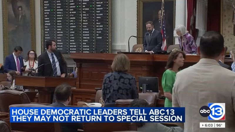 Day 1 of Texas special session starts with Democrats signaling they could flee over redistricting