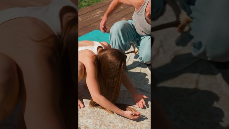 Master of cracks and stretches | healer Vadim Veter works on Kristina #chiropractic