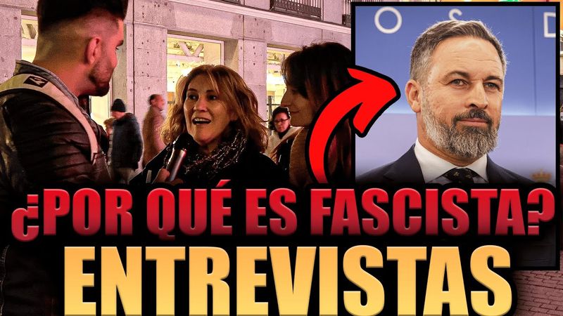 ¿POR QUÉ ABASCAL es FASCISTA? MUJER EXPLICA POR QUÉ VOX ES UN PARTIDO FASCISTA👈 #entrevistas