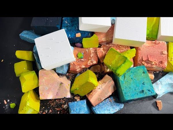 AsmrPowderDream Dyed Fresh Gymchalk| Dedicated to @FazmeerRiasaraASMR