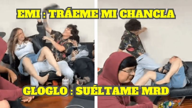 GLOGLO Y EMI LANZAN SUS CHANCLAS A LA PISCINA