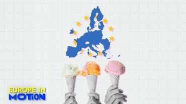 Tonton videonya: Negara mana saja yang menjadi produsen es krim teratas di UE?