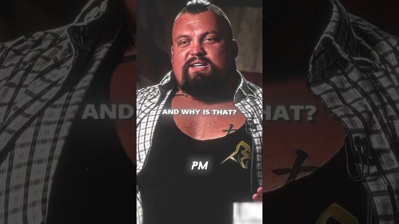 Eddie Hall's secret that he used to lift 500 kilograms🤯🏋️