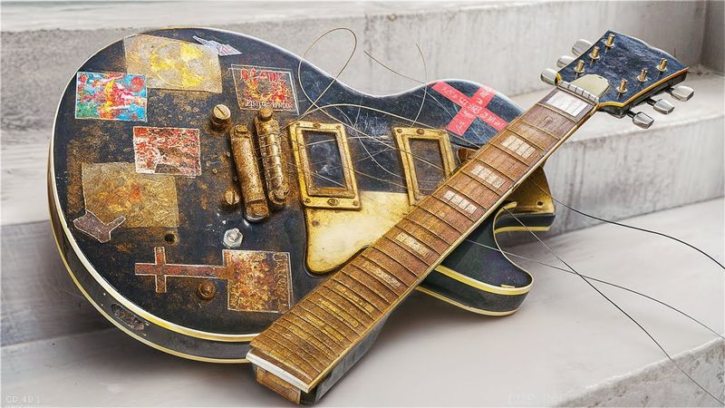 Old Guitar FULL Restoration | Jolana