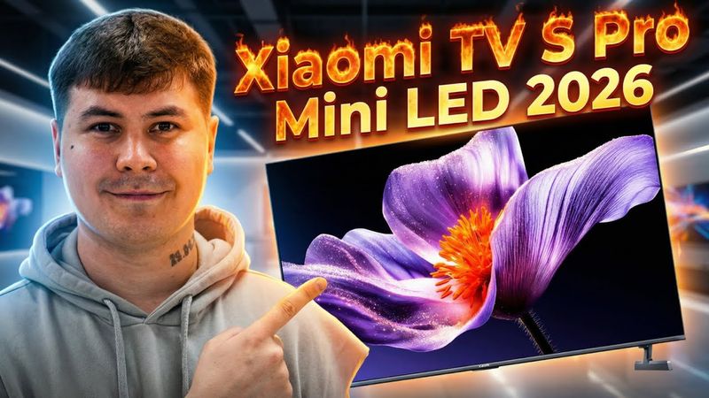 Xiaomi TV S Pro MiniLED 2026 из ДНС — Полный обзор китайского TV для России! Лучше TCL и Hisense?