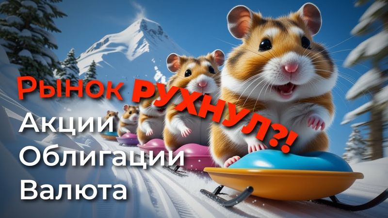 Рынок акций РУХНУЛ на 17% ставке?! ВОТ что будет дальше!