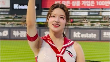 KT 위즈 이예빈 치어리더 장성우 응원 영상