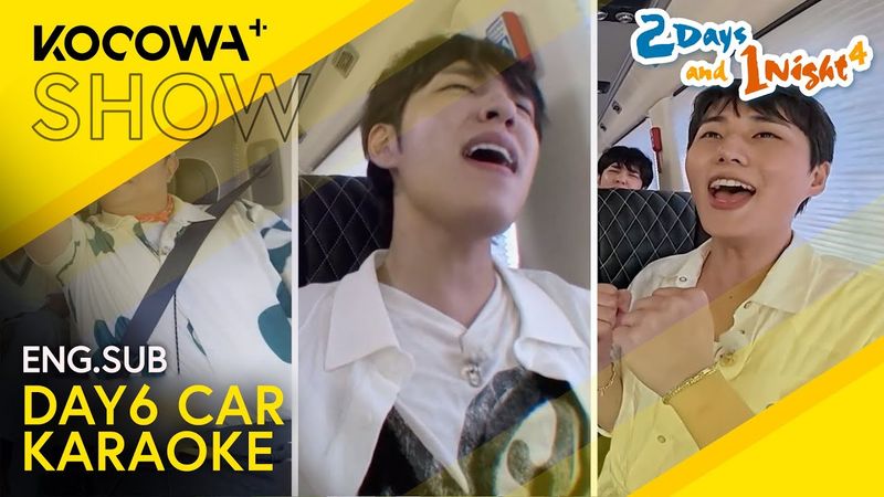 DAY6 Sing Their Hearts Out In Car Karaoke 🎤🎶 | 2 Days And 1 Night 4 EP288 | KOCOWA+