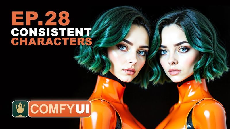 Série de tutoriais ComfyUI Ep 28: Crie personagens consistentes com Flux + Train Loras Online
