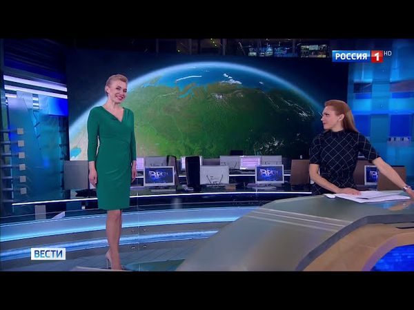 Дарья Сметанина - "Вести. Погода" (11.12.17)