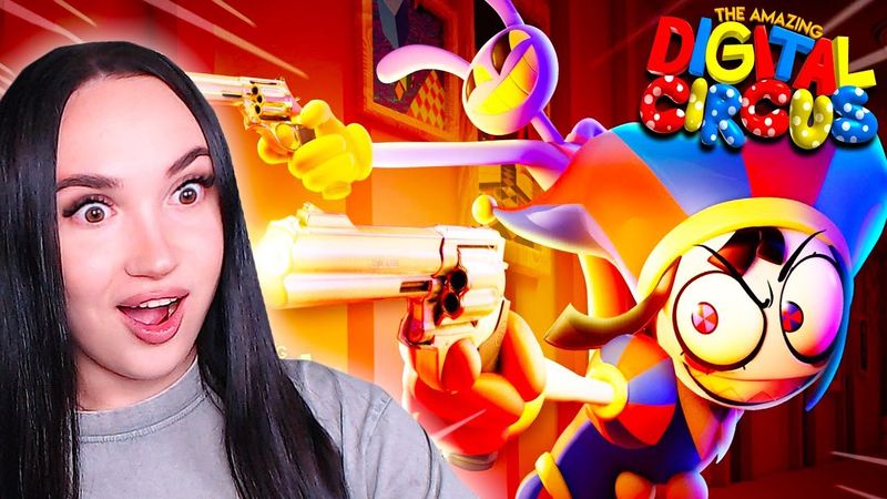 🎪 ИГРЫ КЕЙНА с КУЧЕЙ ОРУЖИЯ! 💥 УДИВИТЕЛЬНЫЙ ЦИФРОВОЙ ЦИРК - Серия 6: У всех есть пушки Реакция