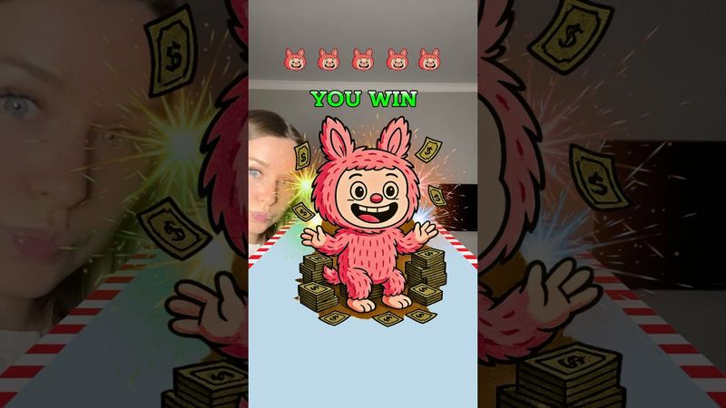 Labubu vs Stitch Challenge😭IMPOSSIBLE😭#shorts