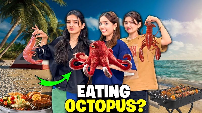 Octopus Or Lobster Kha Liya😱🦞🐙🦐|Rabia Late Night Ghar Sy Gayab?😡|Sea Food Special Bowl😍|Sistrology