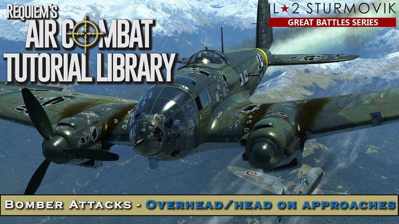 Attacking Bombers #2 - Overhead & Head On Approaches