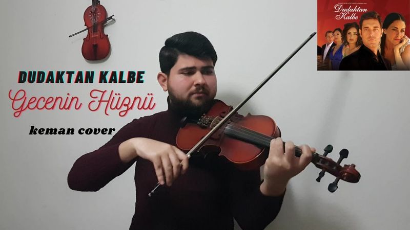 Dudaktan Kalbe - Gecenin Hüznü Keman (Violin) Cover - Toygar Işıklı