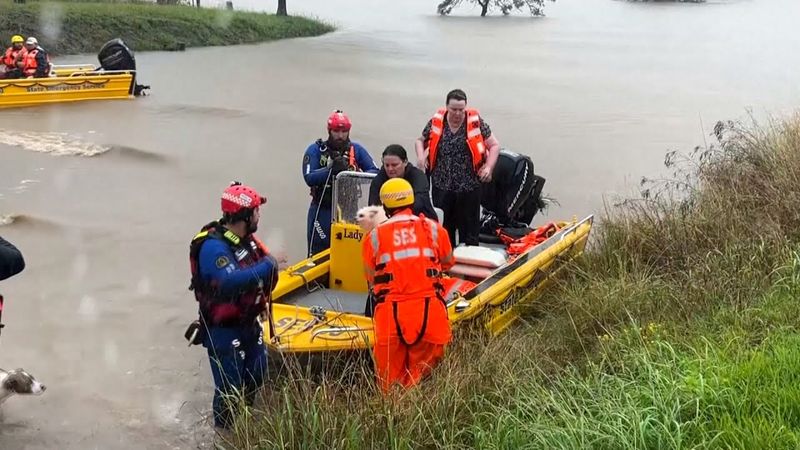 В Австралии за сутки выпала четырёхмесячная норма осадков