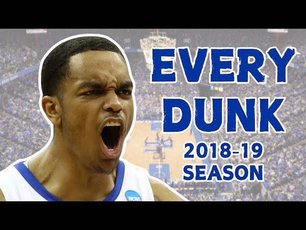 EVERY Kentucky Basketball DUNK from 2018/19 Season