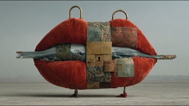 The Crimson Seal (Bite My Lip) Official AI Music Video - 4K