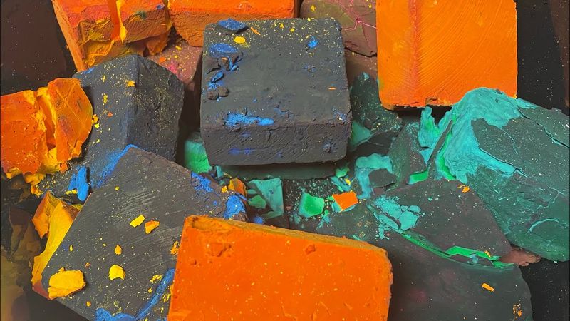 Thank You For 25K+ on YouTube & 16K+ on Instagram | Crusty & Vibrantly Dyed BSN Gym Chalk