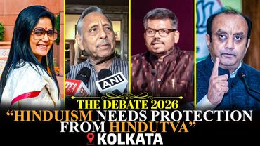 The Debate 2026 | Hinduism Needs Protection from Hindutva | Mani Shankar Aiyer | J Sai Deepak I RSS