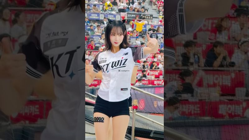 마지막 쿠키영상 미쵸따  #정희정 #정희정치어리더 #ktwiz #kt위즈 #kt위즈치어리더