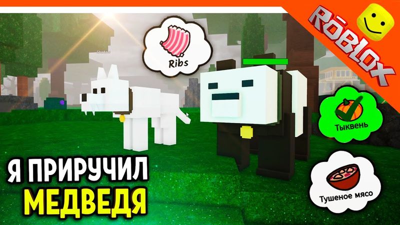 🐻 Я ПРИРУЧИЛ МЕДВЕДЯ И АЛЬФА ВОЛКА! ОБНОВЛЕНИЕ В 99 НОЧЕЙ В ЛЕСУ РОБЛОКС 🔥 99 NIGHTS IN THE FOREST
