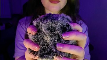 ASMR Fluffy Mic Massage & Scratching (no talking)