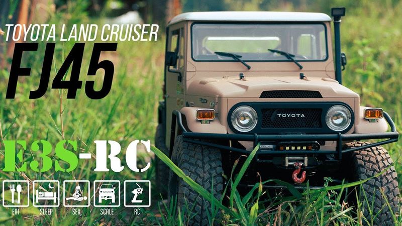 E3S-RC Truck - Toyota Land Cruiser FJ45 "TRUGGY" - RC4WD Intro & Test Run
