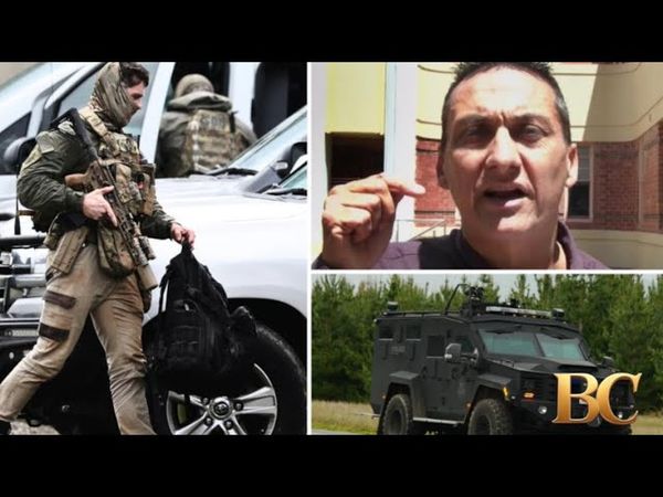 Australia police shooting suspect named as manhunt continues