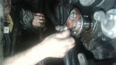 ПАТРИОТ СНИМАЕМ ШКИВ К/ВАЛА