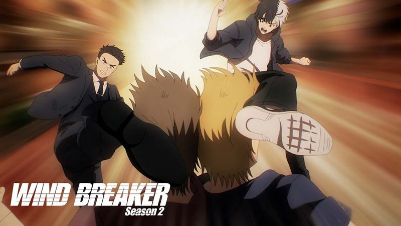 Sakura 🤝 Nakamura | WIND BREAKER Season 2