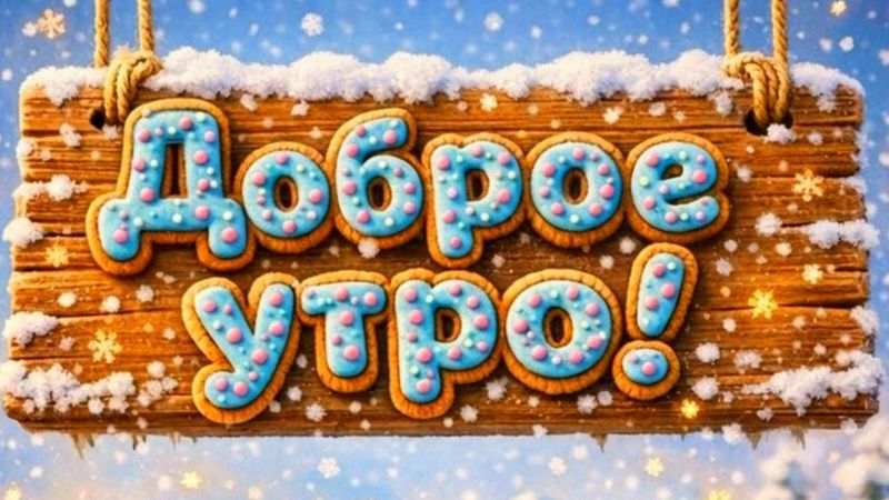 Доброе утро! Хорошего дня!