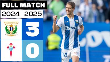 CD Leganés 3 - 0 RC Celta I PARTIDO COMPLETO | LALIGA EA SPORTS 2024/25