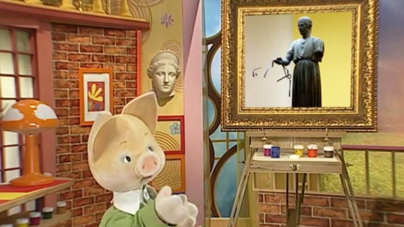 История искусств вместе с Хрюшей - Выпуск 1 - Обучающая программа для детей