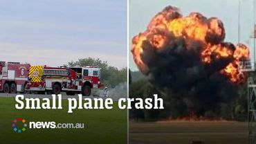 Small plane crash halts all flights at London Southend