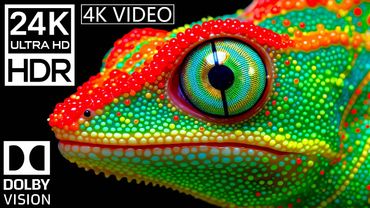 4K Video Deep Wild Animal | 24K HDR 120fps Dolby Vision (8K / 4K TV)