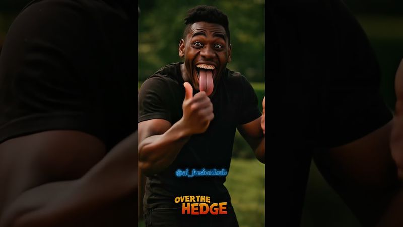 What If Over the Hedge Characters Were Human? 😱🌳🧍‍♂️#overthehedge #dreamworks #cartoontoreality